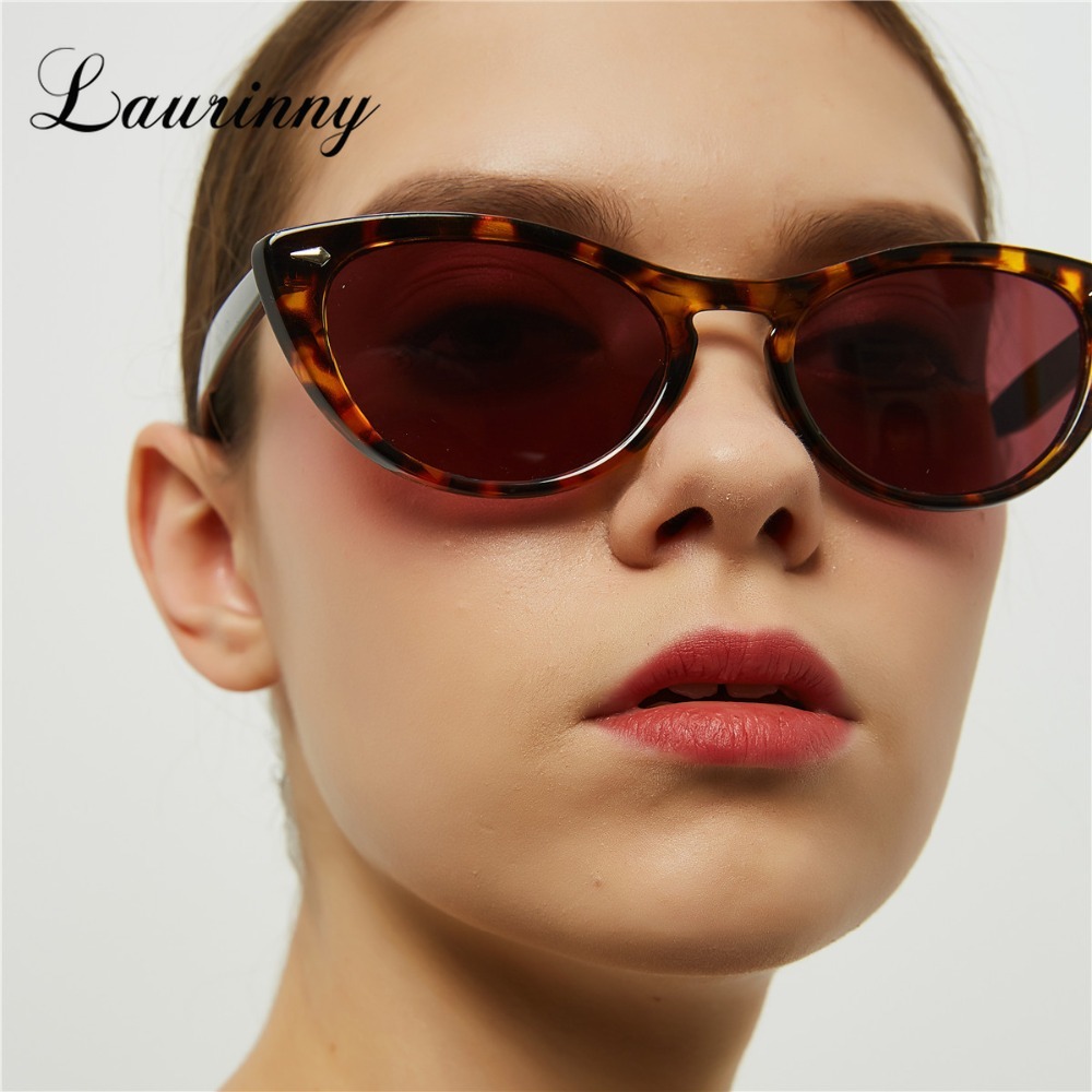 Women'S Fashion In The 70S - Vintage Cat Eye Leopard occhiali da