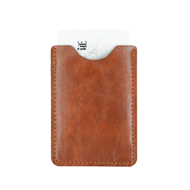 Women Fashion Visiting Card - Donna Uomo Pu Pelle ID Porta