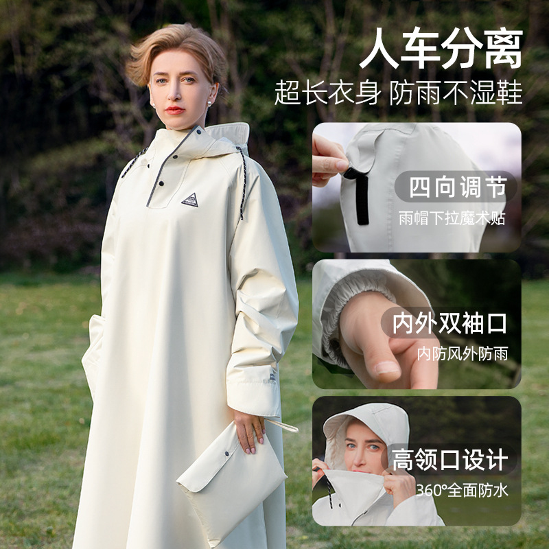 Women'S Fashion Raincoat - Impermeabile alla Moda per Adulti, Poncho