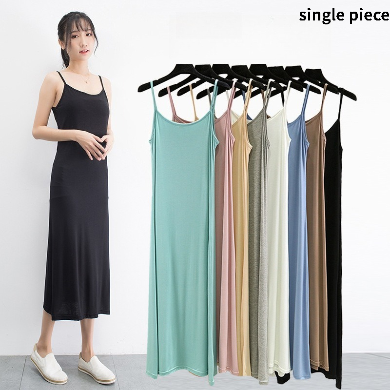 Women'S Fashion Line - Abito Canotta in Modal da Donna,