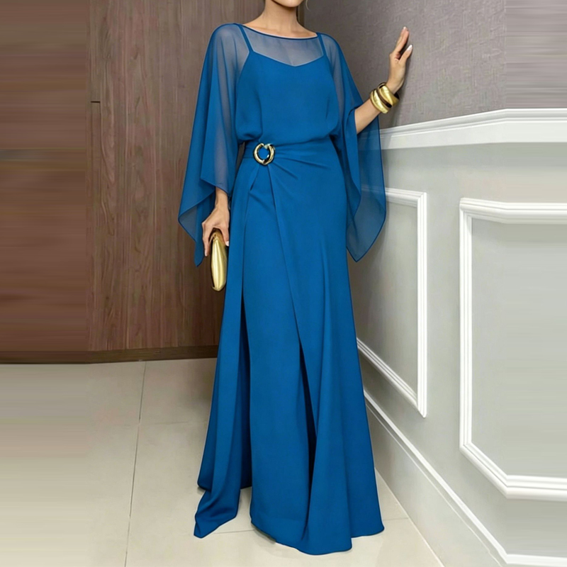 Women'S Fashion Vintage Off Shoulder Long Sleeve Jumpsuit - Elegante tuta intera da donna in