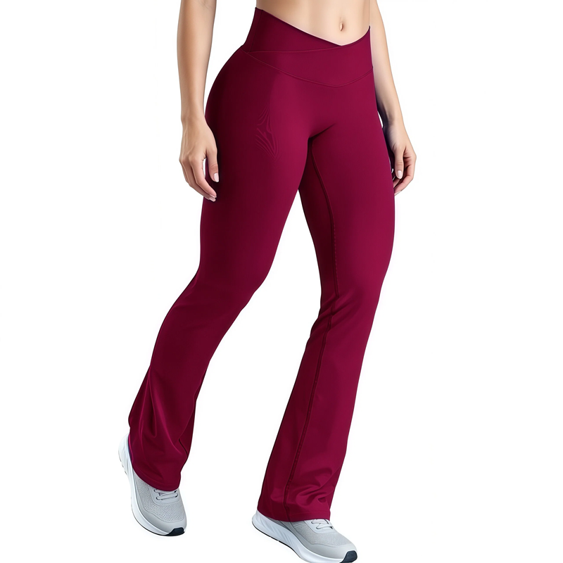 High Waist Leggings - Leggings Sportivi HISTELLO Vision Flare da