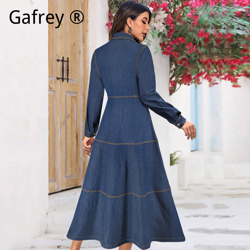 Nuovo Vestito Lungo in Jeans a - Women Fashion Jeans recensione e prezzo