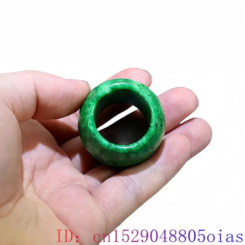 Anelli di giada reale verde da - Women Fashion Rings recensione e prezzo