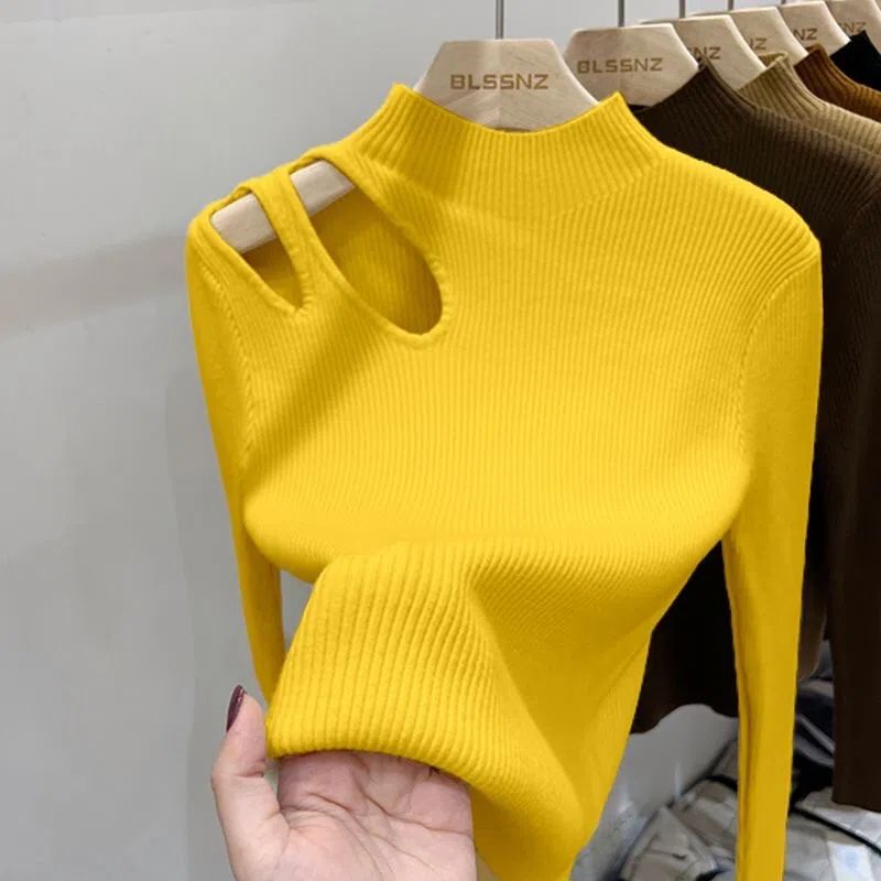 Maglione da donna a collo alto - Ribbed Knit Sweater recensione e prezzo