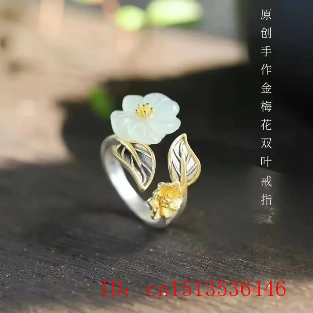 925 Argento Bianco Hetian Giad - Women Fashion Rings recensione e prezzo