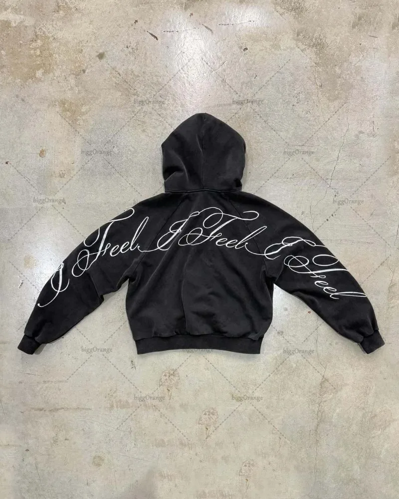 Y2K harajuku Gotico Lettera St - Women'S Fashion Zip Up Hoodies recensione e prezzo
