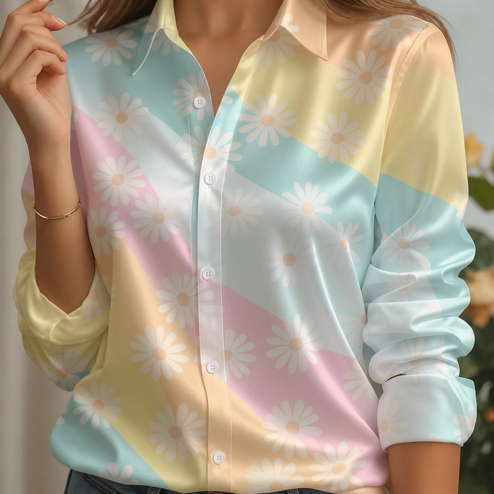 Camicia da donna in raso con c - Women'S Fashion Day recensione e prezzo
