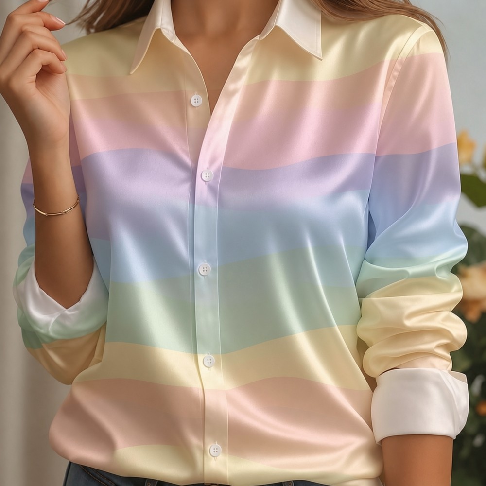 Camicia da donna in raso con c - Women'S Fashion Day recensione e prezzo