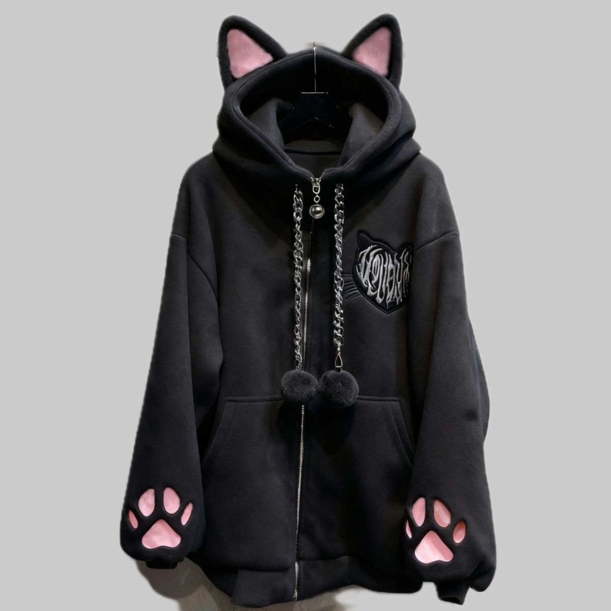 Giacca con Cappuccio e Orecchi - Women'S Fashion Zip Up Hoodies recensione e prezzo