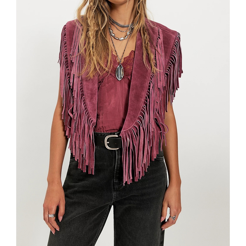 Gilet Vintage Y2k in Camoscio  - Women'S Fashion In The 70S recensione e prezzo