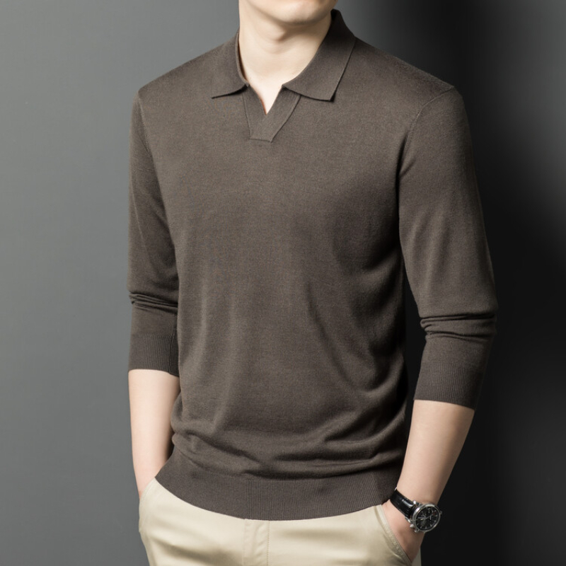 Maglione pullover da uomo con  - Ribbed Knit Sweater recensione e prezzo