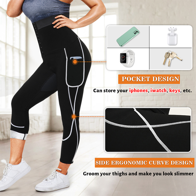 Pantaloni da sauna per donna L - High Waist Leggings recensione e prezzo