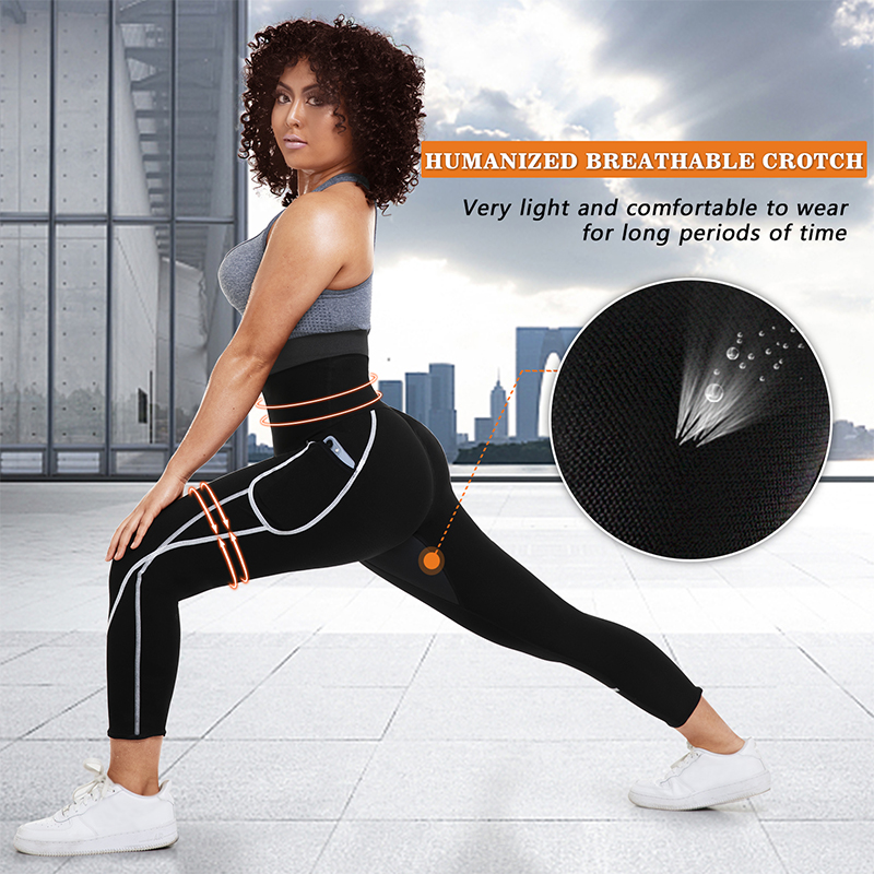 Pantaloni da sauna per donna L - High Waist Leggings recensione e prezzo