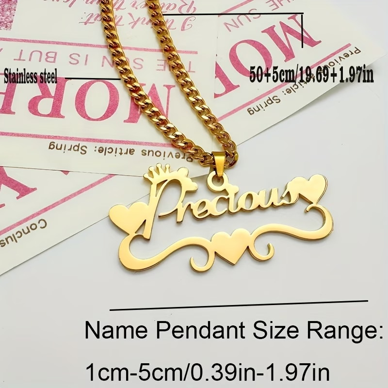 Collana con Nome Personalizzat - Women Fashion Name Ideas recensione e prezzo