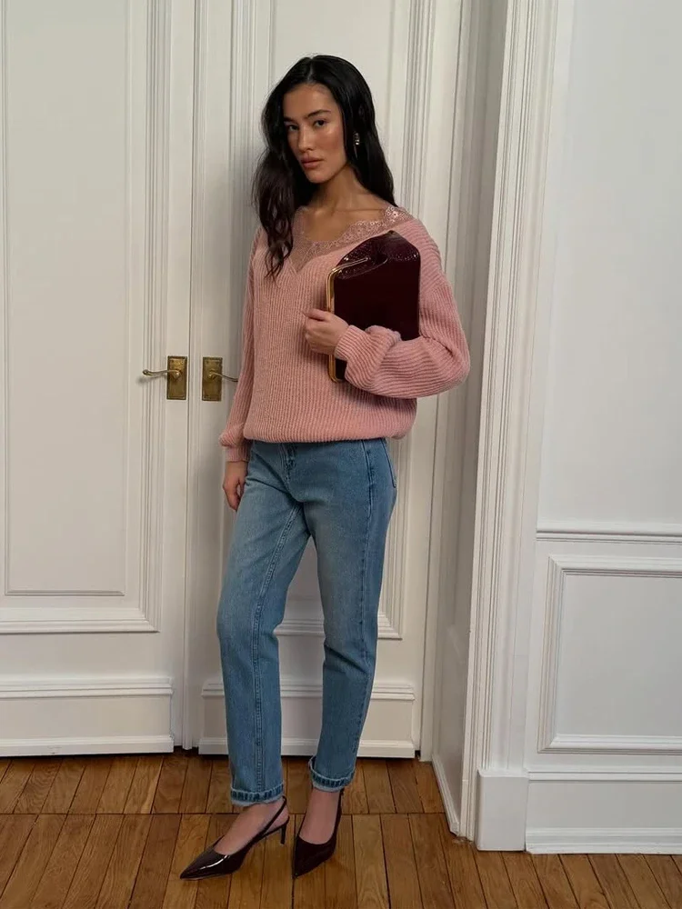 Maglione Asimmetrico con Bordo - Ribbed Knit Sweater recensione e prezzo