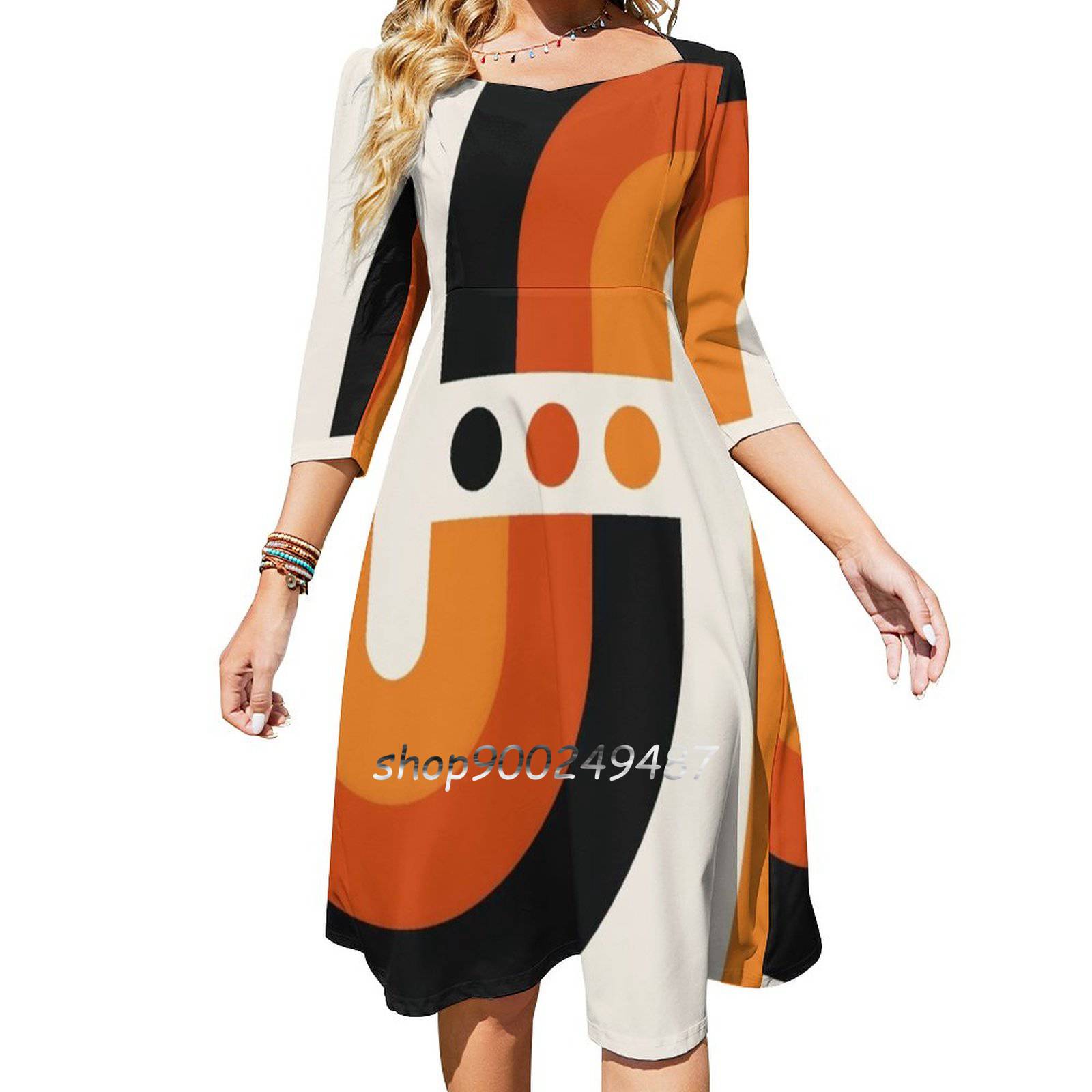Tramonto Arcobaleno Flare Dres - Women'S Fashion In The 70S recensione e prezzo