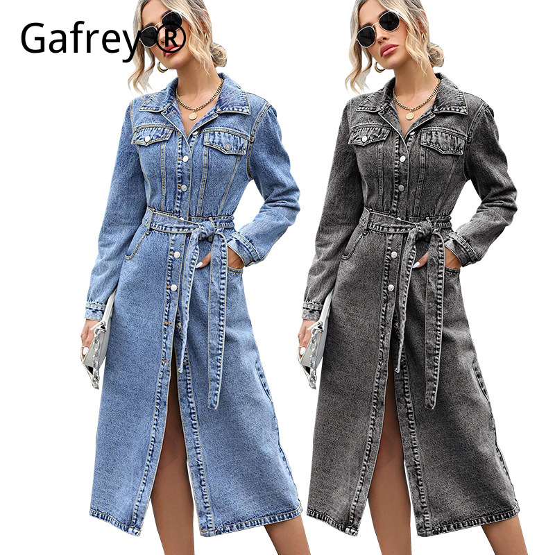 Abito in denim a maniche lungh - Women Fashion Jeans recensione e prezzo