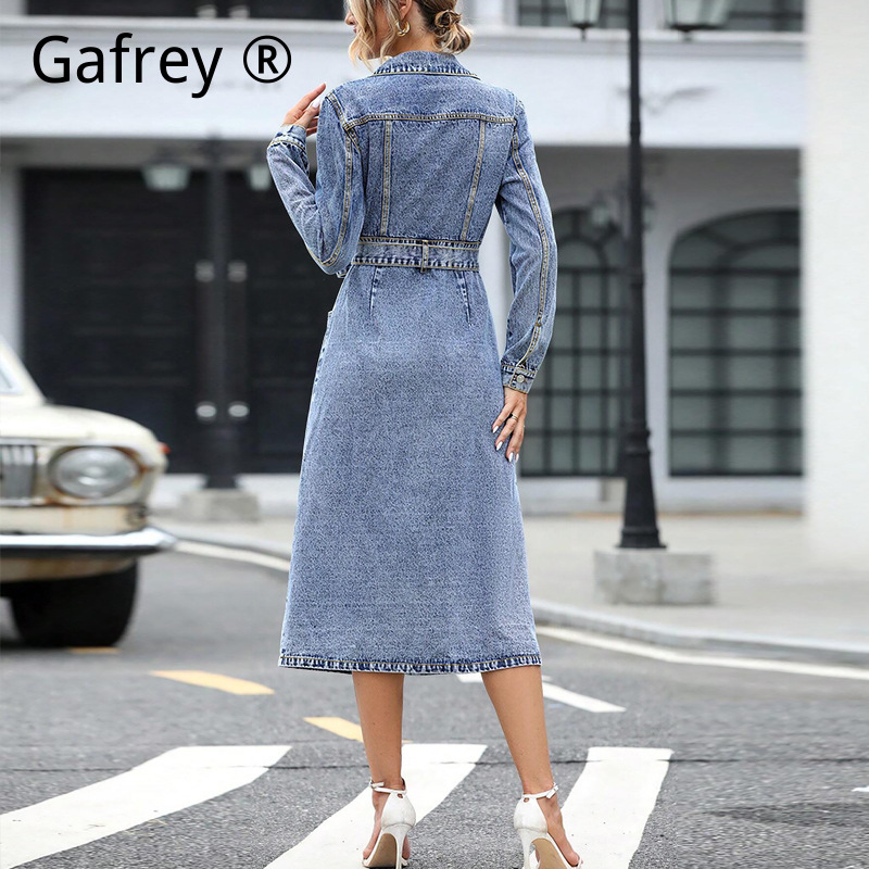 Abito in denim a maniche lungh - Women Fashion Jeans recensione e prezzo