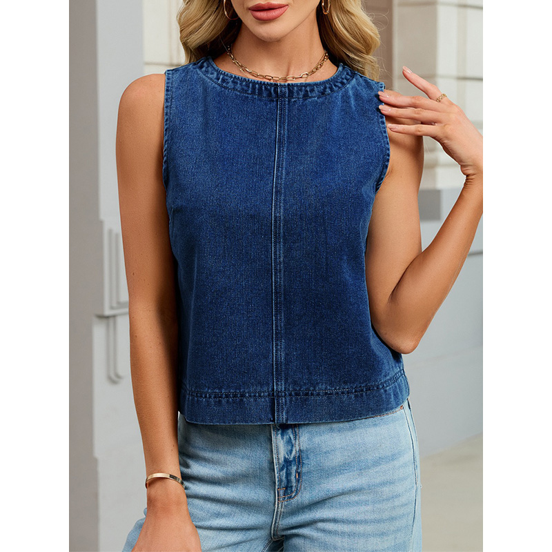 Benuynffy Gilet in denim casua - Women Fashion Jeans recensione e prezzo