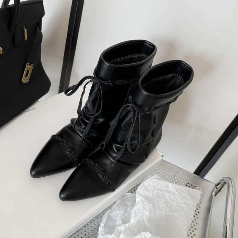 Stivaletti corti con tacco sot - Women Fashion Youtube recensione e prezzo