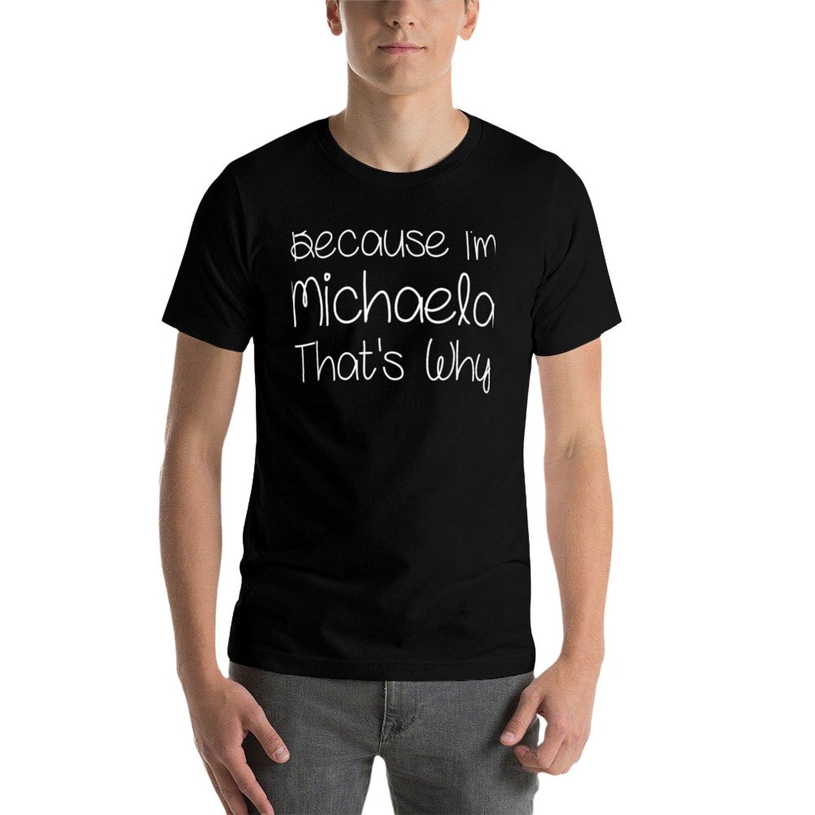 MICHAELA T-shirt divertente pe - Women Fashion Name Ideas recensione e prezzo