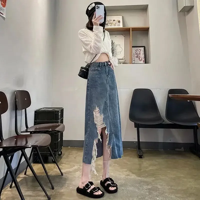 Gonna di jeans da donna a vita - Women Fashion Jeans recensione e prezzo