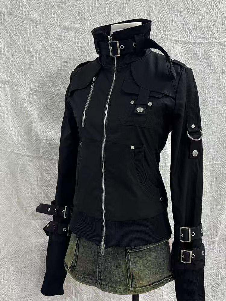 Felpa con Cappuccio Y2K Gotica - Women'S Fashion Zip Up Hoodies recensione e prezzo