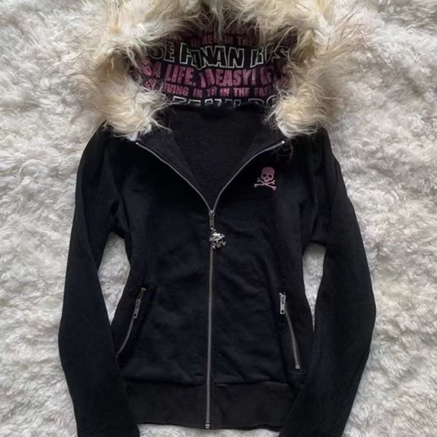 Felpa con cappuccio retrò moda - Women'S Fashion Zip Up Hoodies recensione e prezzo