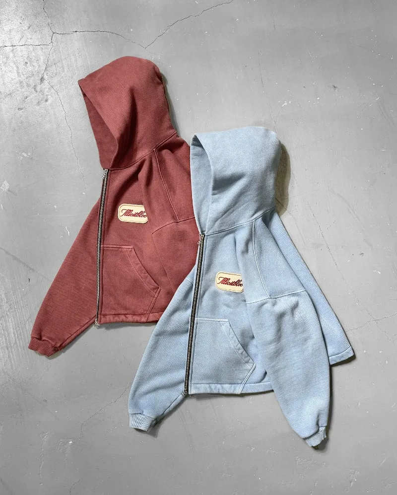 Y2K moda nuova lettera ricamo  - Women'S Fashion Zip Up Hoodies recensione e prezzo