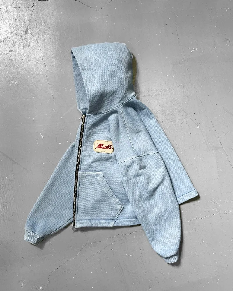 Y2K moda nuova lettera ricamo  - Women'S Fashion Zip Up Hoodies recensione e prezzo