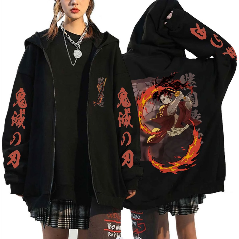 New Demon Slayer Tsugikuni Yor - Women'S Fashion Zip Up Hoodies recensione e prezzo