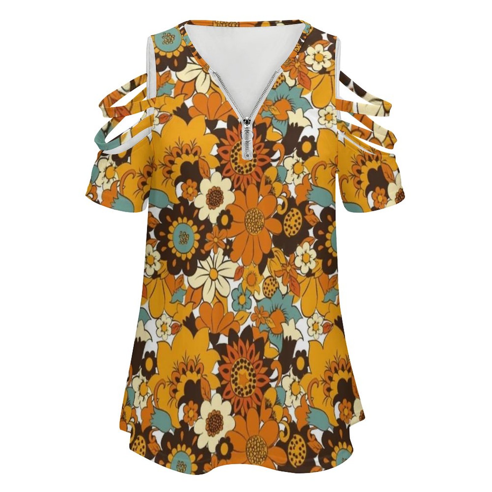 70S 60S Retro Flower Power, Mo - Women'S Fashion In The 70S recensione e prezzo