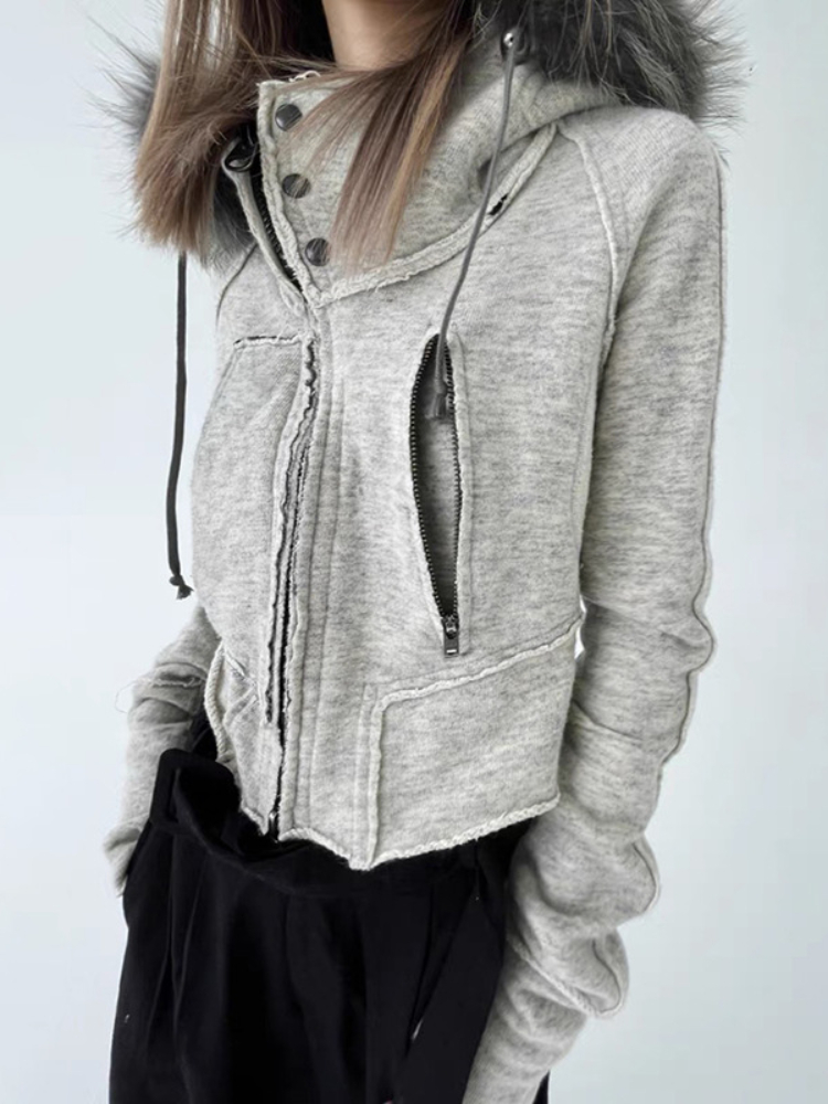 Felpe da donna con zip alla mo - Women'S Fashion Zip Up Hoodies recensione e prezzo