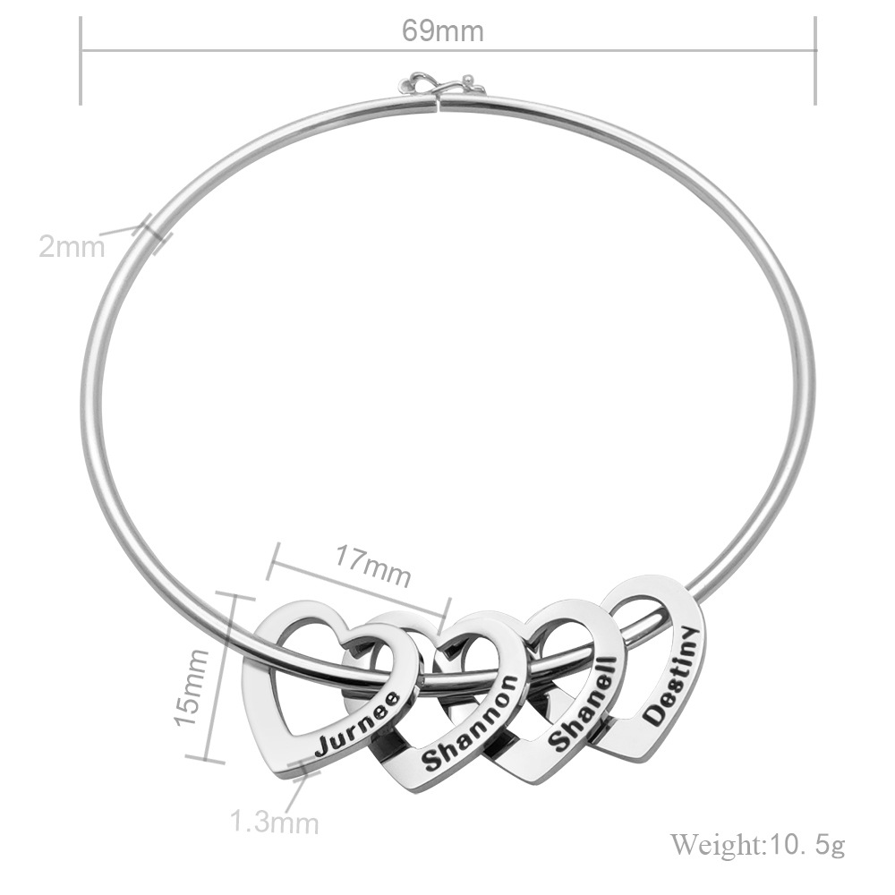 Braccialetto con Ciondolo a Cu - Women Fashion Name Ideas recensione e prezzo