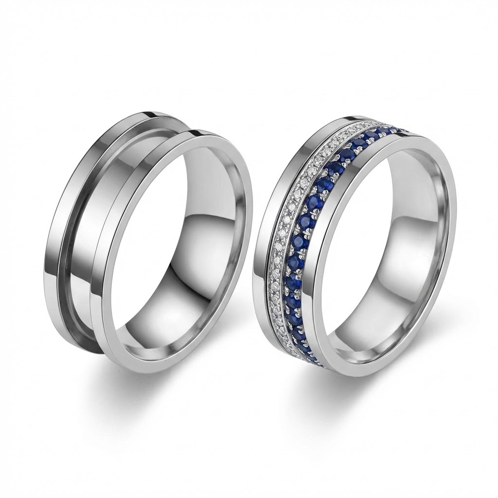 Set di 5 Anelli Grezzi Scanala - Women Fashion Rings recensione e prezzo