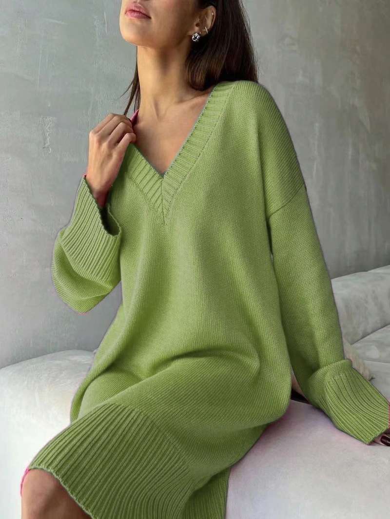 Abito in maglia a coste a tint - Ribbed Knit Sweater recensione e prezzo